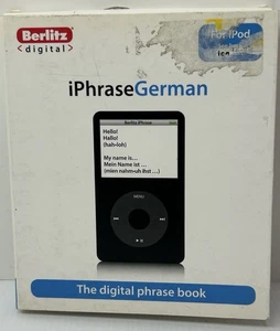 Berlitz Digital iPhrase GERMAN for iPod - Digital Phrase Book - Afbeelding 1 van 2