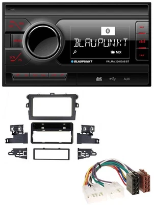 Blaupunkt MP3 Bluetooth DAB 2DIN SD USB Autoradio für Toyota Corolla 2009-2013 s - Bild 1 von 4