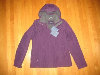 NUEVA Chaqueta Lands’ End para Mujer con Capucha Squall Talla XS 2-4 Nylon Púrpura Nueva con Etiquetas Foto 1 de 4