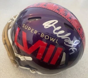 DEEBO SAMUEL SIGNED AUTO SUPER BOWL MINI HELMET BECKETT/BAS SAN FRANCISCO 49ERS - Picture 1 of 7