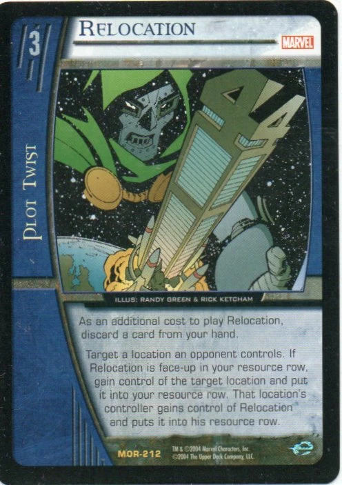 VS System CCG - Marvel Origins - Relocation #212 - Image 1 of 1