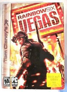 Tom Clancys Rainbow Six Vegas Game, Manual DVD-ROM For PC Windows New Sealed  - Picture 1 of 2