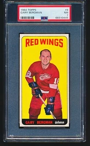 Gary Bergman 1964 Topps #8 PSA 7 - Imagen 1 de 2