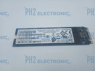 HPE SD9SN8W-128-1006 932310-002 SAN DISK 128GB SATA Solid State Drive M.2 2280 - Image 1 of 2