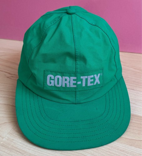 Supreme Cap Gore Tex AW18 Cappello Regolabile Strapback 6 Pannelli Verde A I Riflettente