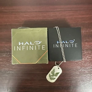 NEW MINT Factory Sealed HALO INFINITE Gamestop Promotion UNSC Dog Tag IN BOX - Picture 1 of 5
