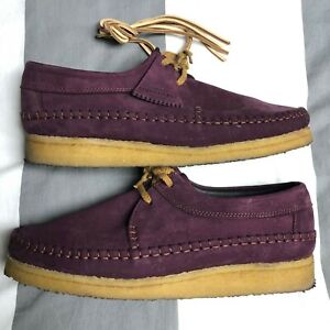 purple shoe polish clarks