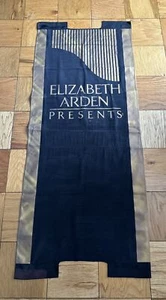 Vintage 1980er Kaufhaus Elizabeth Arden Stoff Display Banner 59” x 24” - Bild 1 von 4