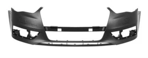 AUDI A3 2012 -2016 FRONT BUMPER NO WASHER JET NO SENSORS PRIMED 8V0807065GRU - Picture 1 of 5