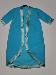 Vintage Barbie 1971 Satin Slumber Blue Robe #3414 No Belt - Picture 1 of 3
