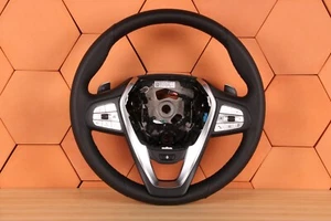 BMW X3 G01 X4 G02 VOLANTE ORIGINALE SPORT SHIFT PADDLE VIBRAZIONE 9T37433 - Foto 1 di 14