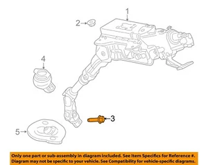 FORD OEM Steering-Column Assembly Lower Bolt W711137S442 - Picture 1 of 2