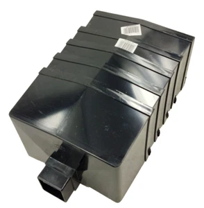 Downpipe Hopper Head Rainwater square Drainage Black OSMA 5 units  X 61 mm - Picture 1 of 24