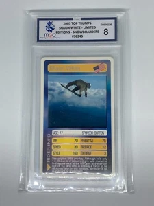 Shaun White Top Trumps Rookie Card RC Graded MGC 8 Limited Edition Snowboarding - Bild 1 von 2