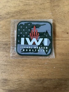 IWI Israel Weapon Industries Logo Tactical Patch Shot Show 2024 Authentic! - Picture 1 of 1