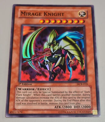 Mirage Knight # DCR-018 1.Edition Super Rare Karte B Dark Crisis EN N.Mi-Mint - Bild 1 von 4