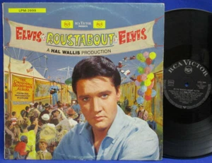 LP ELVIS PRESLEY - ROUSTABOUT / GERMAN BLACK RCA-VICTOR LPM-2999 - Imagen 1 de 4