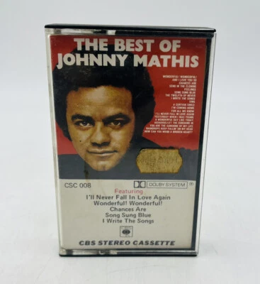 The Best Of Johnny Mathis Cassette Tape CSC 008 - Image 1 of 4