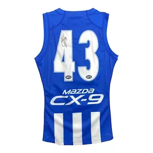 2017 North Melbourne Player Issue Sam Gibson Home Football Jumper Guernsey - Picture 1 of 6