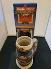  BUDWEISER 2000 Holiday Christmas STEIN Beer MUG "Holiday in the Mountains" 