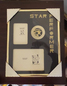 Picture Frame - 2 photos - Star Performer - Commemorates a Special Performer - Picture 1 of 5
