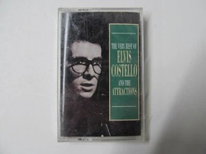 The Very Best of Elvis Costello and The Attractions Cassette Tape Sealed New - Picture 1 of 3