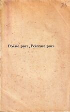 Poésie pure, peinture pure - chabaud - figuière - 1927