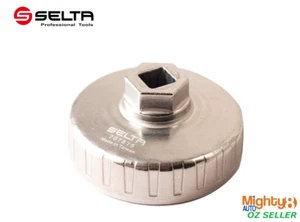 Selta Taiwan Aluminium 74mmx15F 1/2" Dr Oil Filter Wrench Fits GM Chrysler Rover - Picture 1 of 5