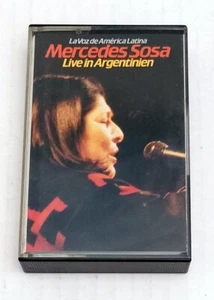Mercedes Sosa Live in Argentinien - rare German cassette version - Picture 1 of 3