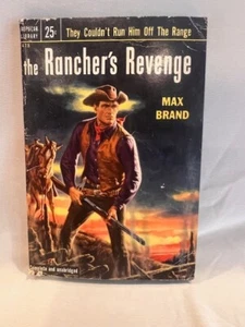 MAX BRAND - THE RANGER'S REVENGE - 1ST PRINTING  VINTAGE WESTERN HERITAGE - 1953 - Foto 1 di 4