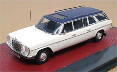 Matrix 1/43 Scale MX51302-211 - 1971 Mercedes Benz W114 LWB Crayford Est. White - Image 1 of 4