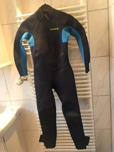 Taucheranzug Neoprenanzug Jungen Olaiano marine/hellblau, 10 J. 133-142cm/52-56 - Bild 1 von 7