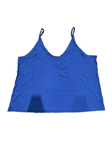 Women's Plus Size Slim Fit Camisole - Universal Thread Blue 4X - Picture 1 of 2