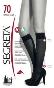 70 Den Womens Compression Graduated Medium Secret Resty Ankle Socks - Picture 1 of 11