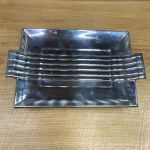 VTG Reed & Barton Silverplate Serving Tray # 1600 13”x 8” Art Deco Bella Kogan - Picture 1 of 23