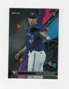 2021 TOPPS FINEST BASEBALL ROOKIE NATE PEARSON TORONTO BLUE JAYS #81 - Picture 1 of 2