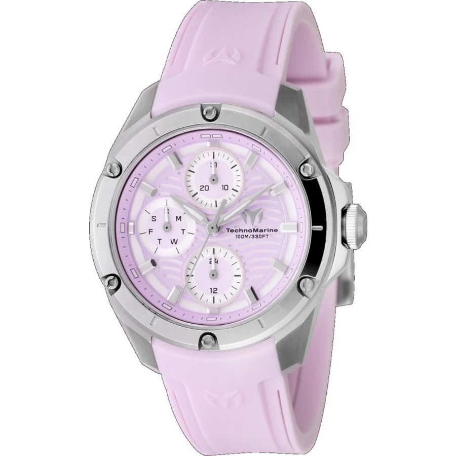 Technomarine Oceanico Quartz Purple Dial Ladies Watch TM-325003 - Image 1 of 1