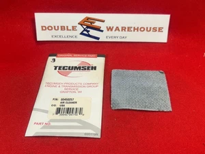 Limpiador de aire Tecumseh 450257 #3 fabricante original nuevo de lote original - Imagen 1 de 2