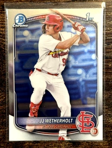 JJ WETHERHOLT 1ST BOWMAN CHROME #BCP-22 2025 - Picture 1 of 2