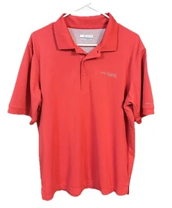 Columbia PFG Omni Shade Men's Vented Shirt Coral Medium - Picture 1 of 4