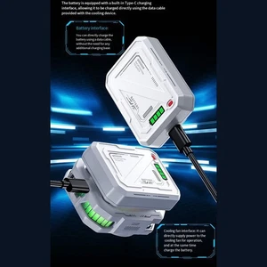 Refroidisseur Téléphone Portable avec Refroidissement Efficace et Alimentation - Photo 1 sur 12
