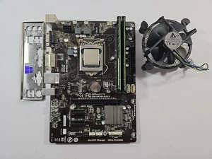 Gigabyte GA-H81M-DS2V Motherboard Core i5-4440 3.3GHz CPU 16GB RAM Combo USB 3.0 - Picture 1 of 12