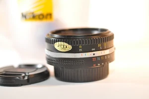 Nikon Nikkor 50mm F/1.8 AI-S AIS PRIME Pancake Objektiv LESEN für FA FM2N F3HP FE2 FG - Bild 1 von 8
