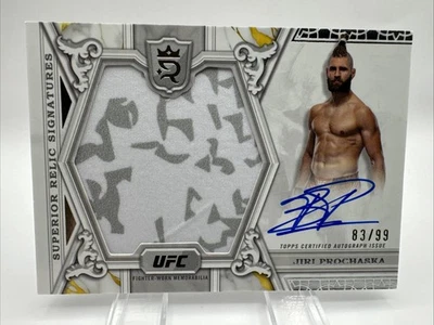 Jiri Prochazka 2024 Royalty Superior Relic Auto 83/99 UFC- 2224 - Image 1 of 2