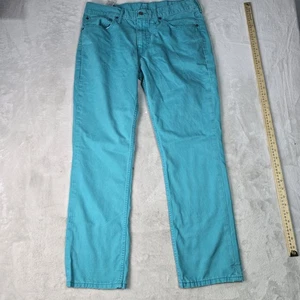 Levis 511 Jeans Mens 34x29 Light Blue Cotton Stretch Straight Fit 36x30 (34x29) - Picture 1 of 11