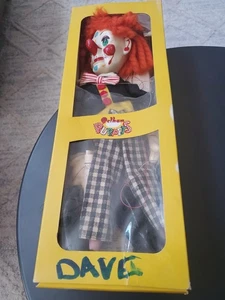 Juguete marioneta vintage Pelham títeres “Bimbo el payaso” hecho en Inglaterra Wh1-2 - Imagen 1 de 7