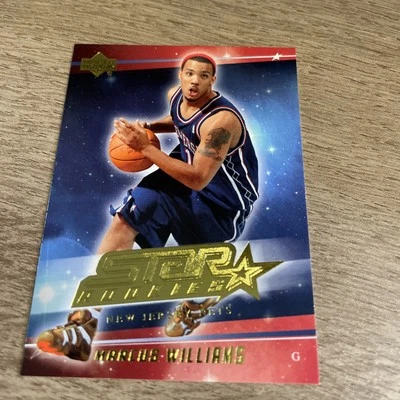 Marcus Williams 2006 Upper Deck Star Rookies Card #221. New Jersey Nets 2006-07 - Image 1 of 2