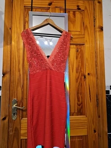 Diva Women's Pink Small Body con Dress - Picture 1 of 3