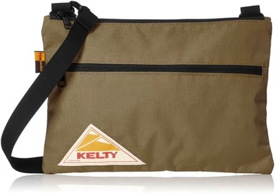 Bolso de hombro pequeño Kelty vintage plano tostado 348 Foto 1 de 4