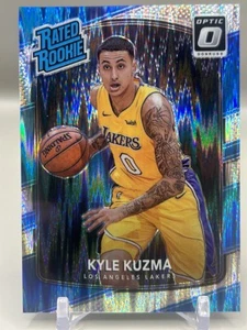 Ammortizzatore Rookie 2017-18 Donruss Optic #174 Kyle Kuzma Rated - Foto 1 di 2